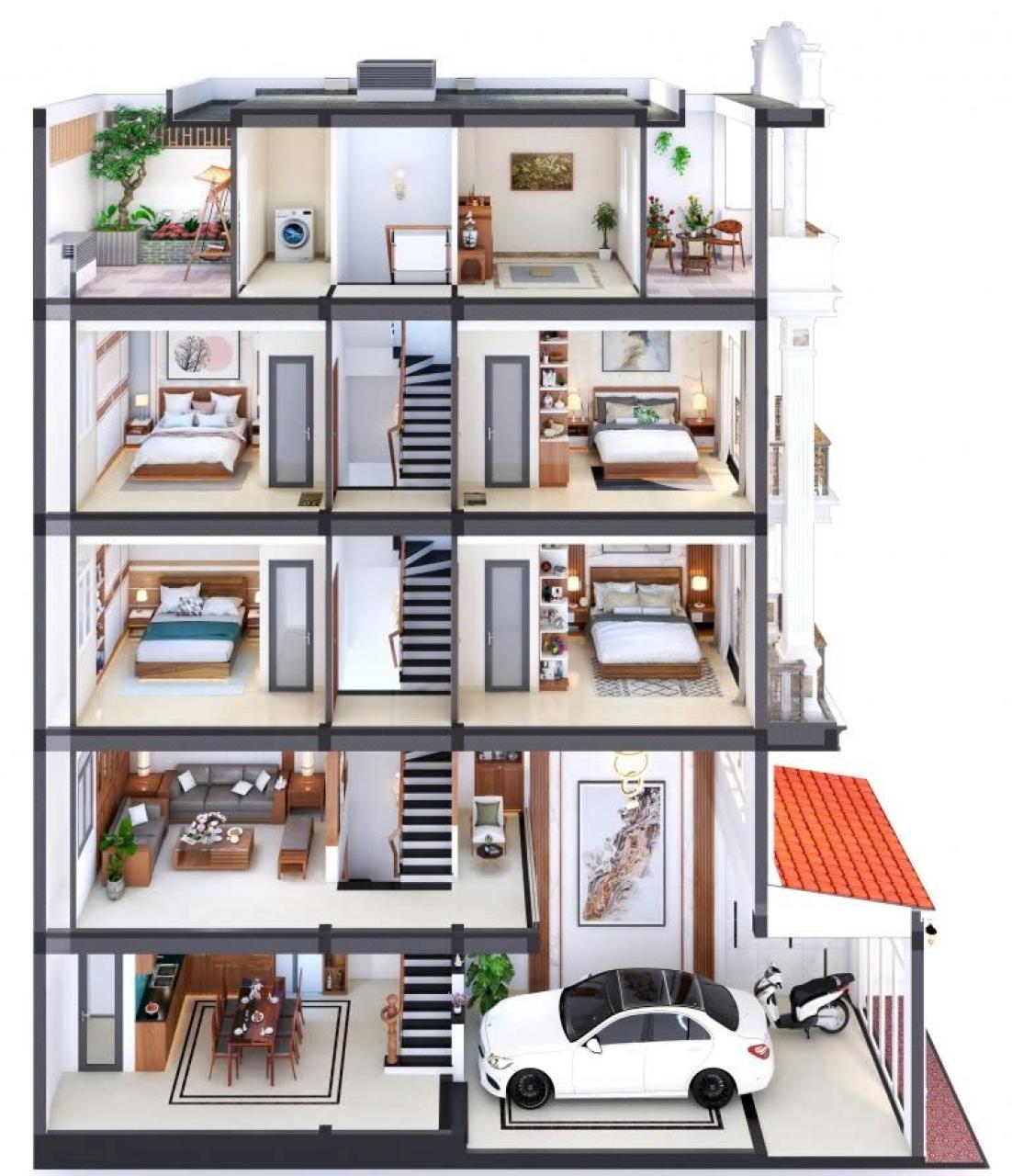 Giảm 500tr! Villa mini 5 tầng HXT 50m² – sát Vạn Phúc City - Ảnh 3